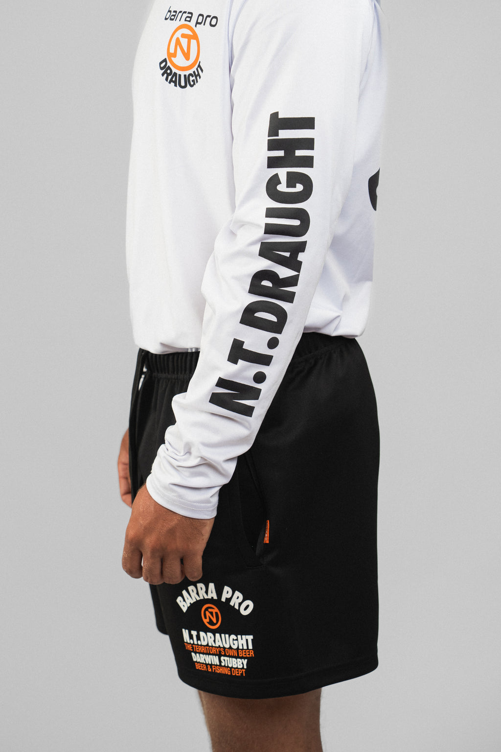 Shady Camp Rugby Shorts + Zips - Barra Pro X NT Draught