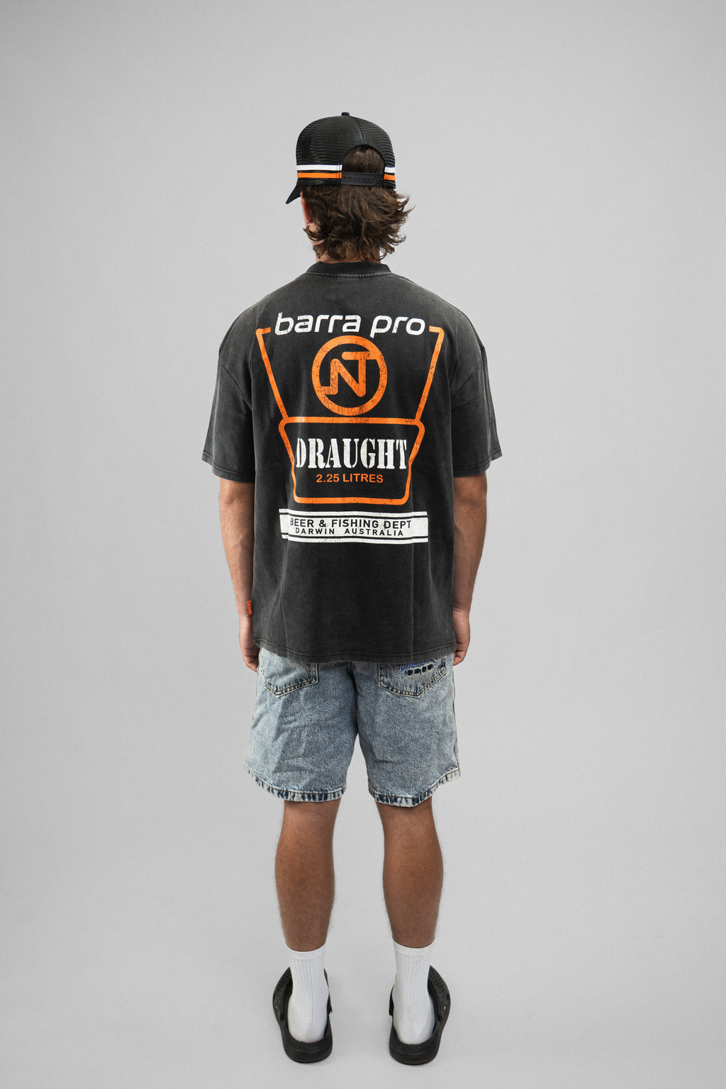 Larrimah Vintage Tee – Barra Pro x NT Draught