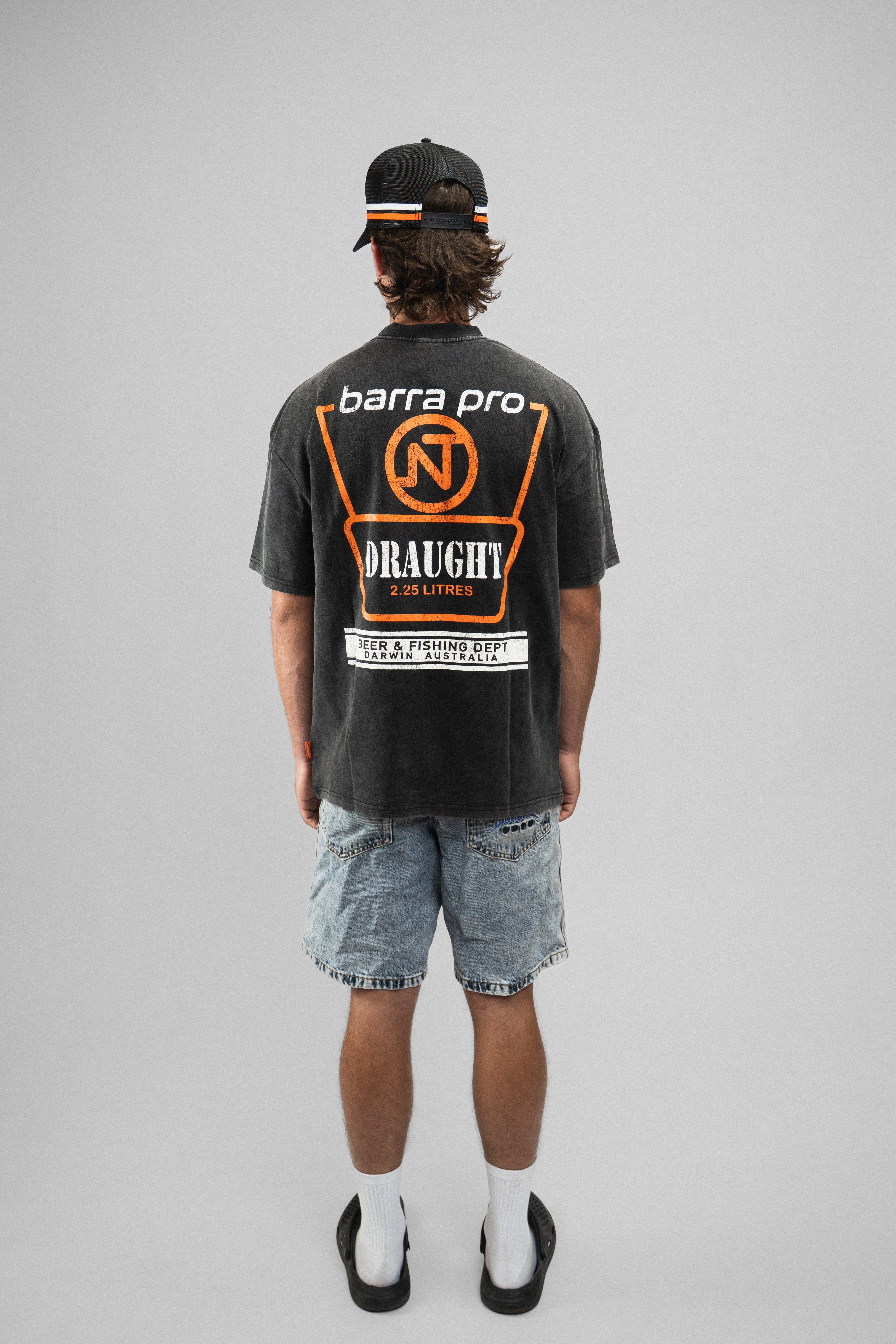 Larrimah Vintage Tee – Barra Pro x NT Draught