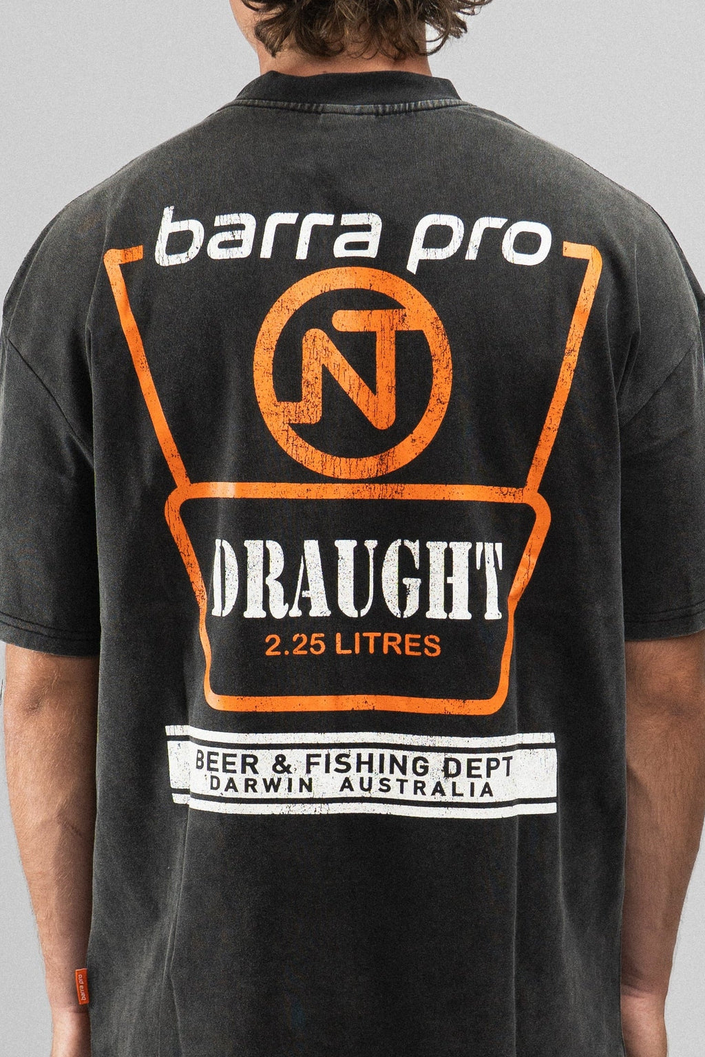 Larrimah Vintage Tee – Barra Pro x NT Draught