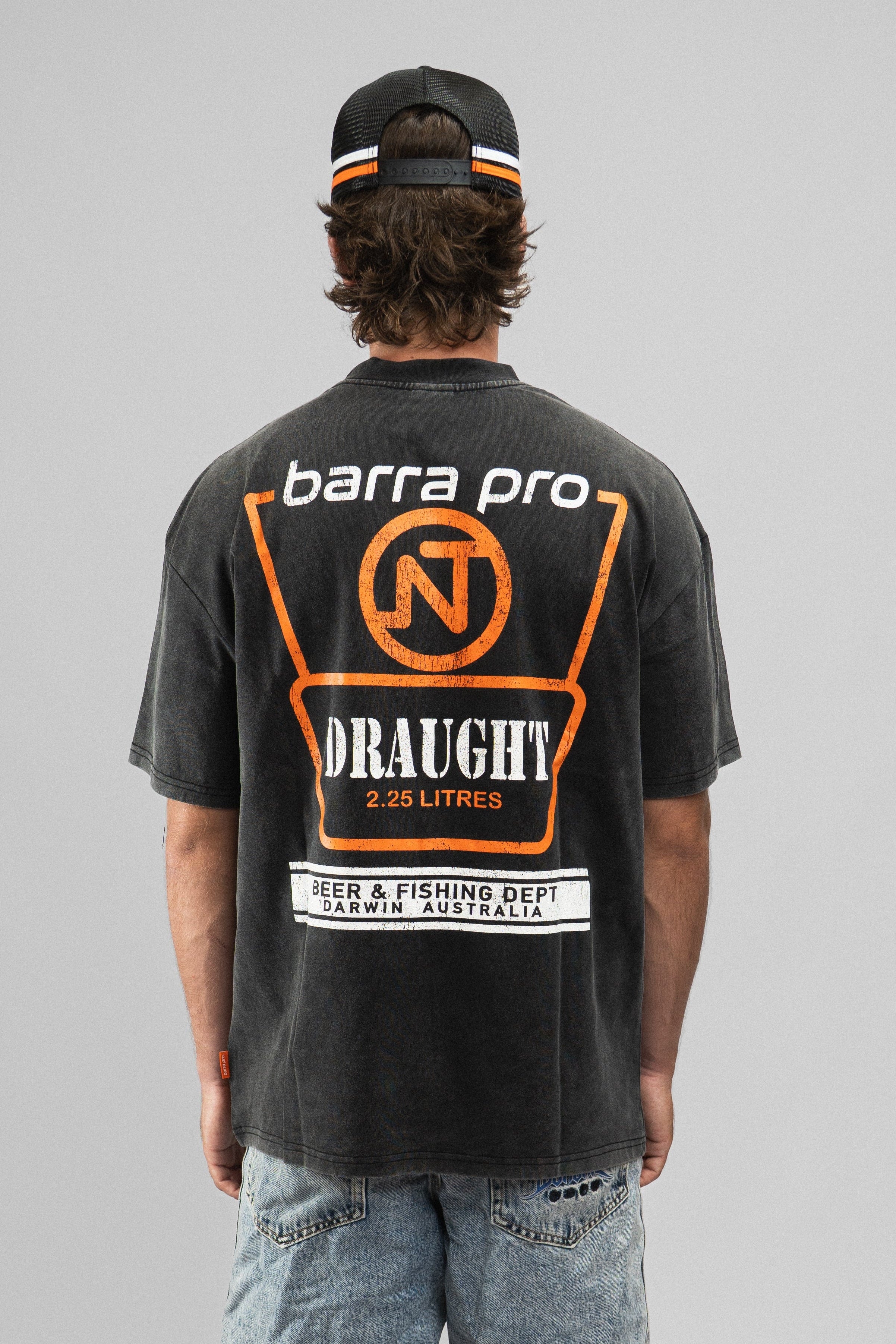 Larrimah Vintage Tee – Barra Pro x NT Draught