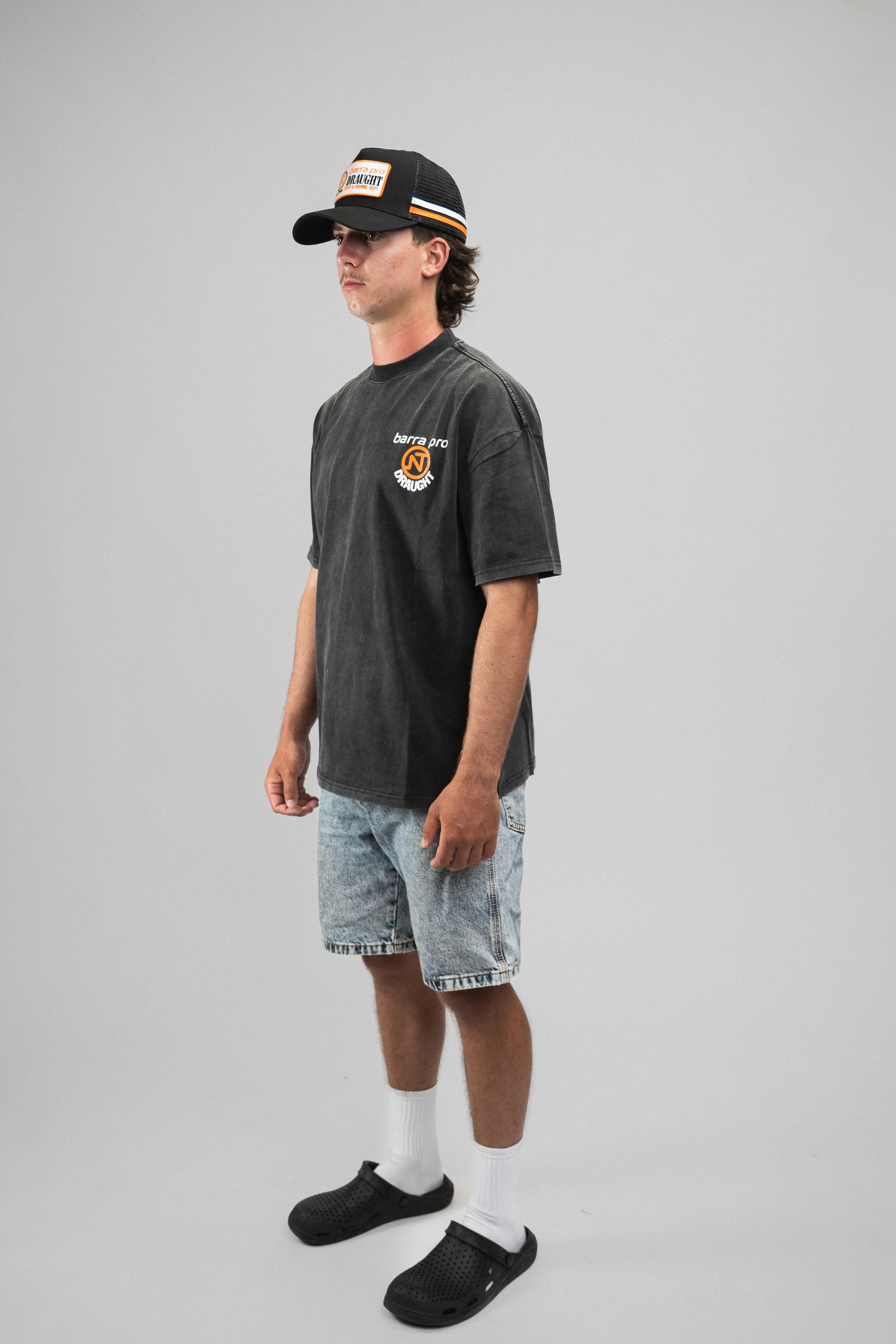 Larrimah Vintage Tee – Barra Pro x NT Draught