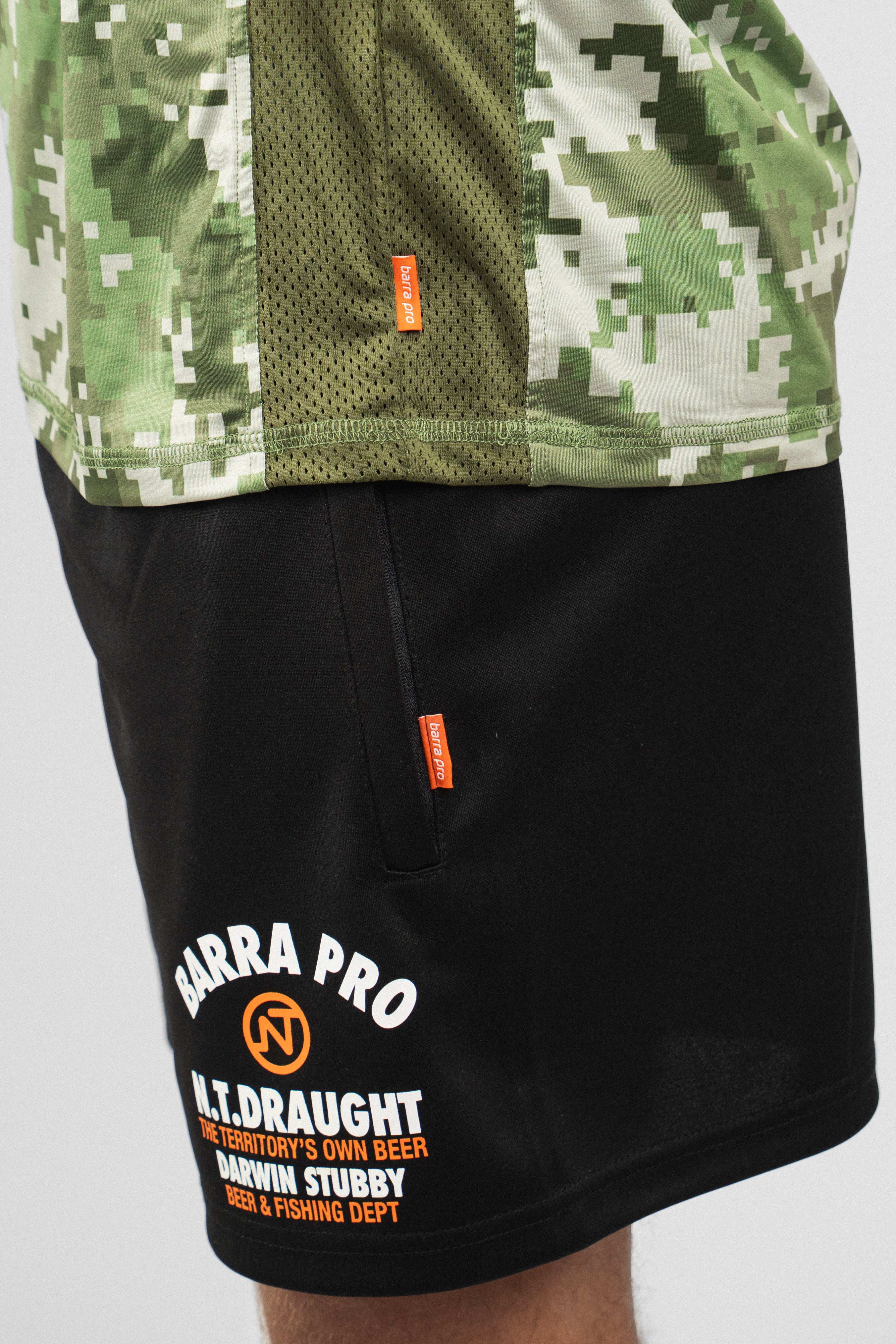 Forest Green Digi Camo Hooded - Fishing Shirt