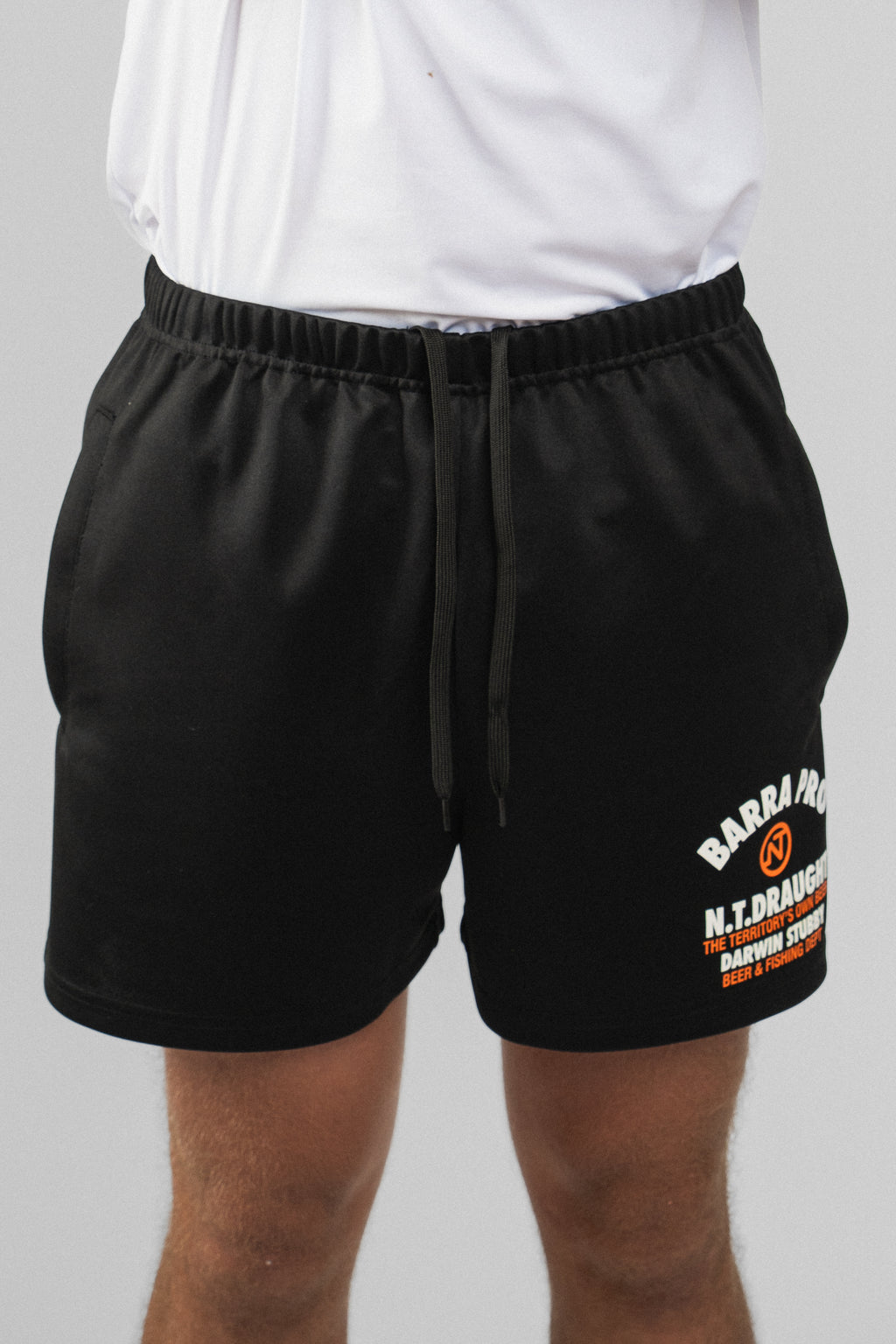Shady Camp Rugby Shorts + Zips - Barra Pro X NT Draught