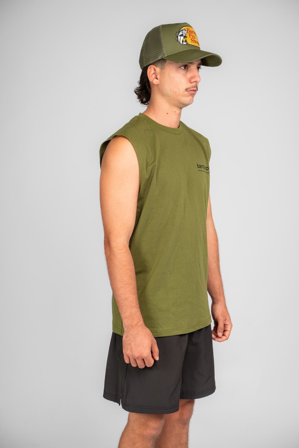 Foundation Muscle - Military Green