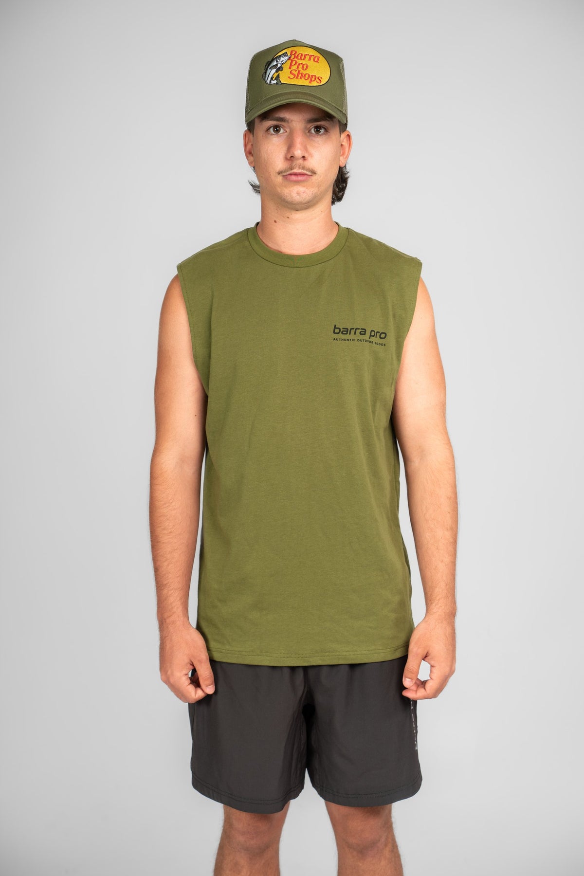 Foundation Muscle - Military Green