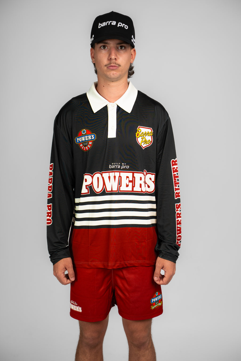 Lazo Pioneer fishing shirt – Barra Pro x Powers, black