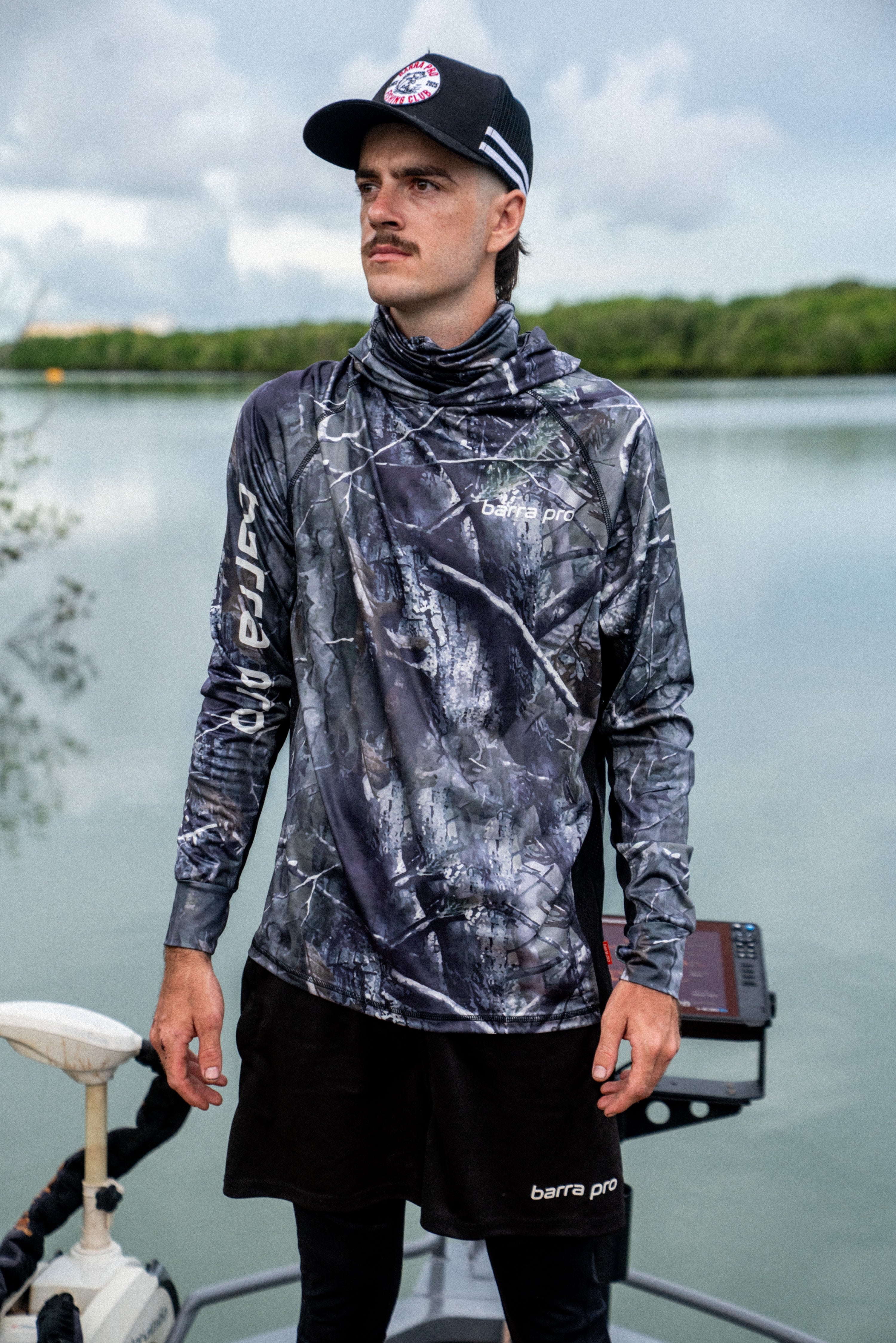 Fallen Oak Camo Hooded - Fishing Shirt