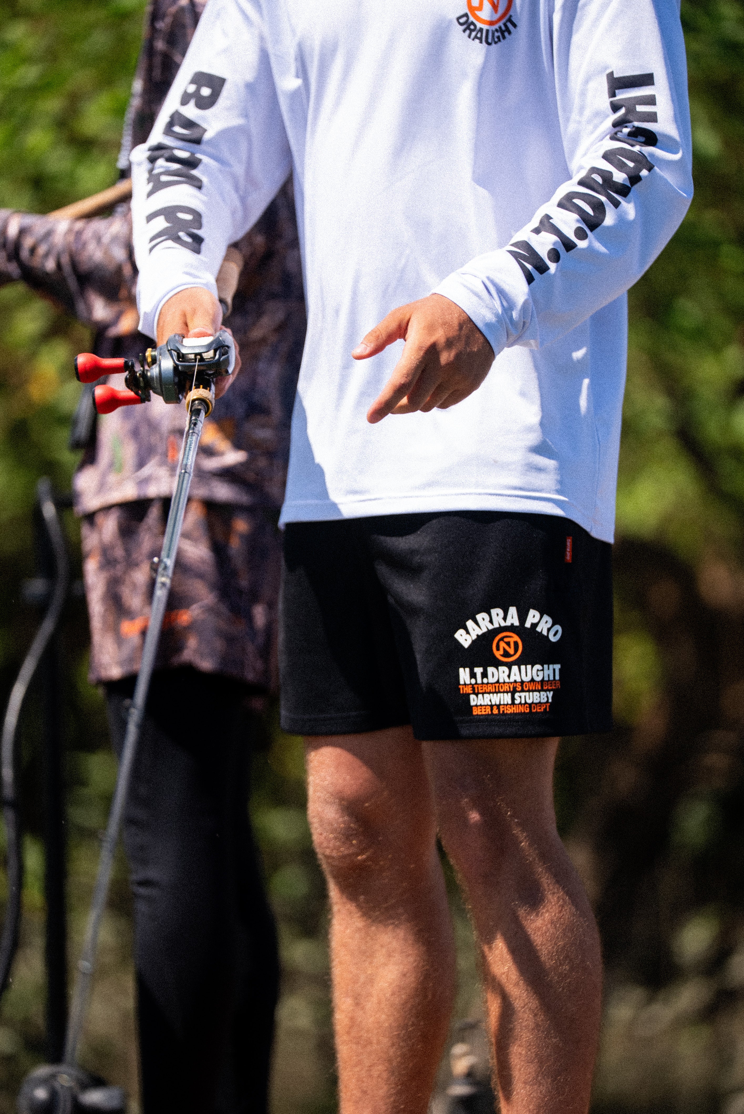 Shady Camp Rugby Shorts + Zips - Barra Pro X NT Draught