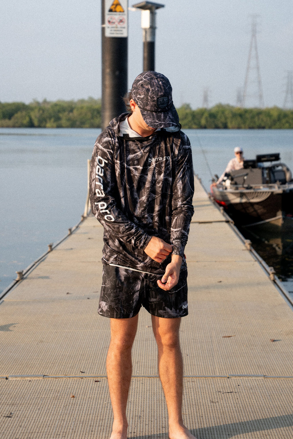 Pro Lite Fishing Shirt - Dark Knight