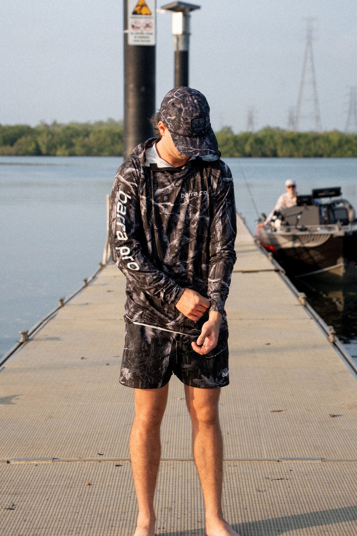 Pro Lite Fishing Shirt - Dark Knight
