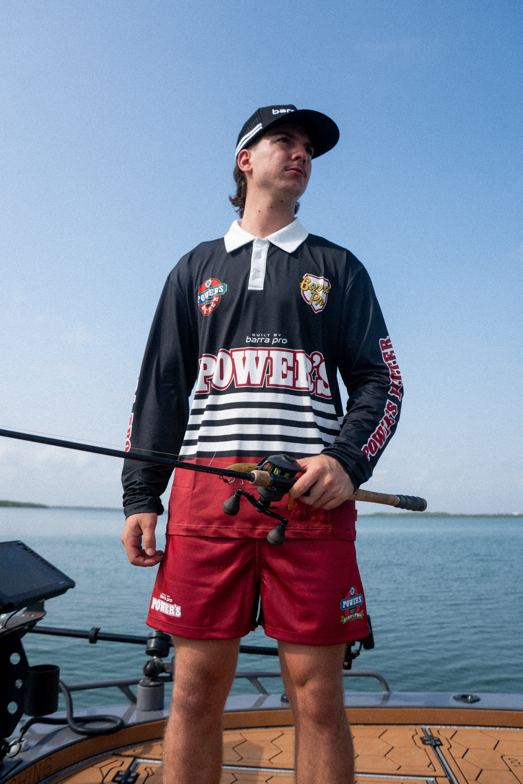 Lazo Pioneer fishing shirt – Barra Pro x Powers, black