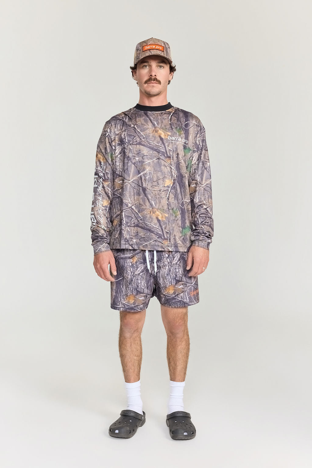 Shadow Camo Crewneck - Fishing Shirt