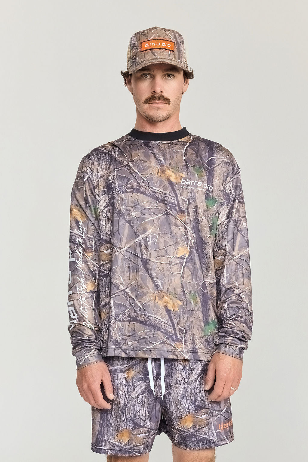 Shadow Camo Crewneck - Fishing Shirt