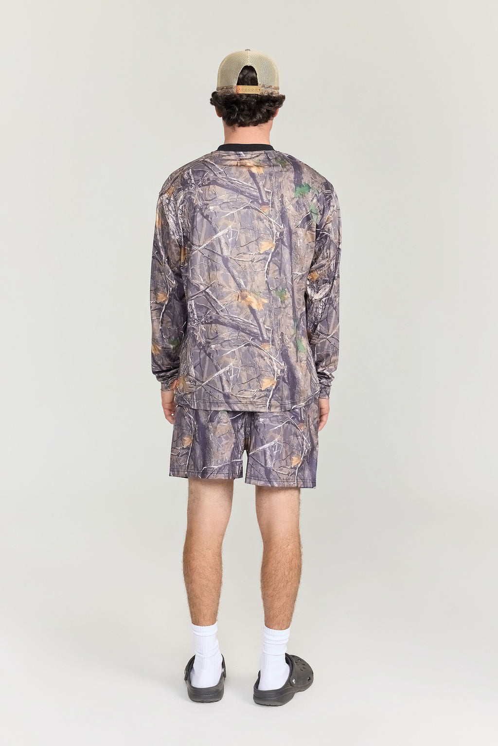 Shadow Camo Crewneck - Fishing Shirt