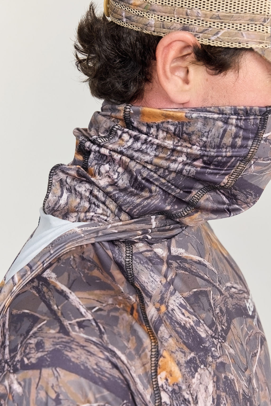 Shadow Camo Hooded - Fishing Shirt