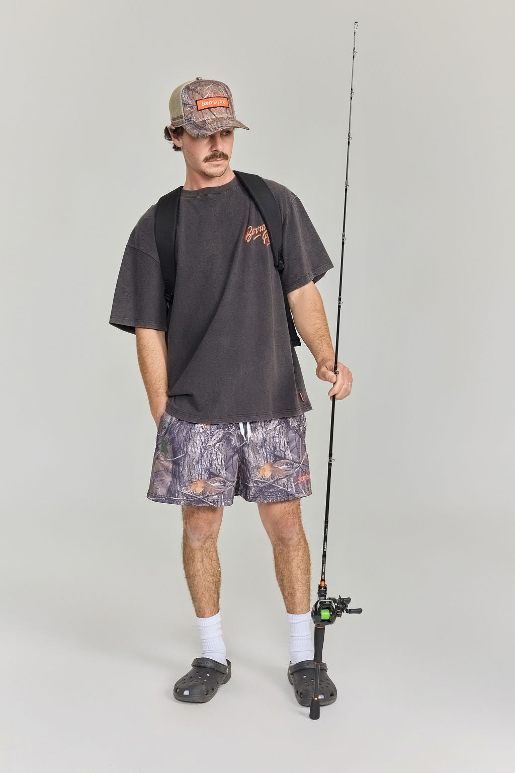 Shadow Camo - Rugby Shorts + Zips