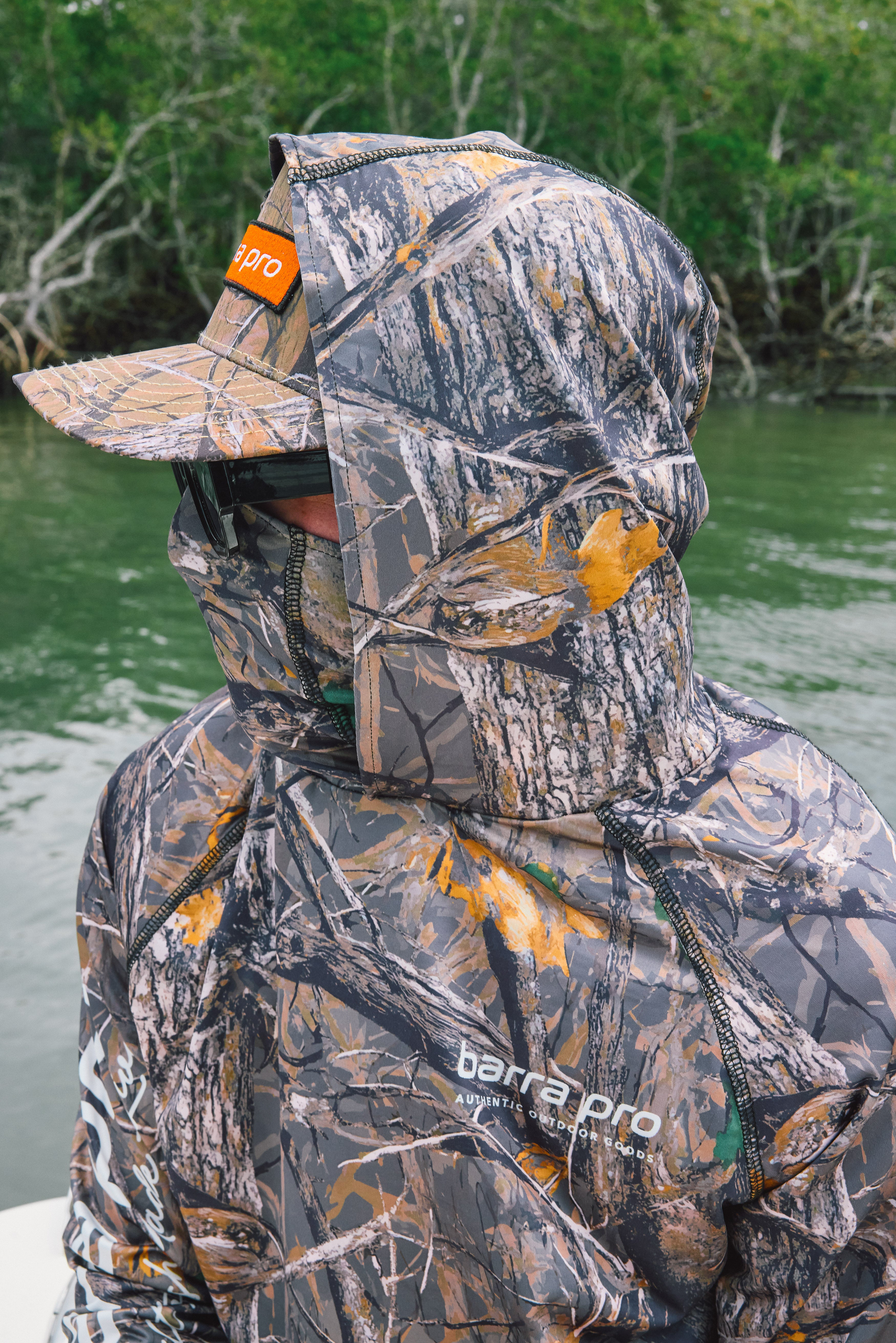 Shadow Camo Hooded - Fishing Shirt
