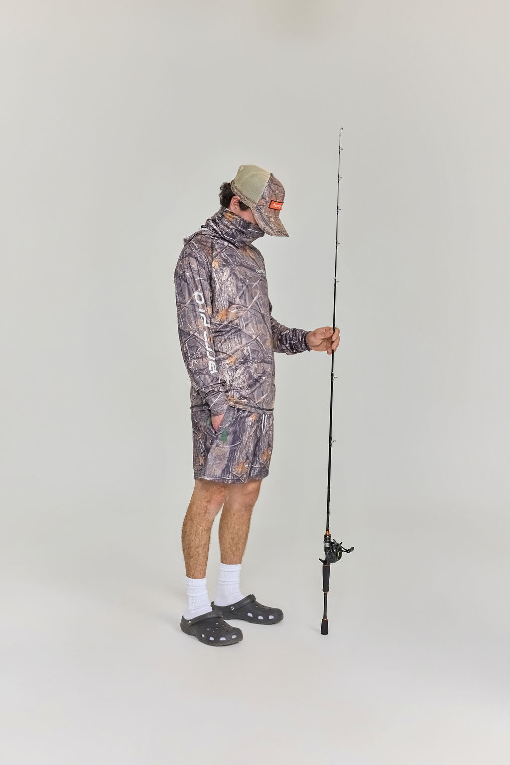 Shadow Camo Hooded - Fishing Shirt